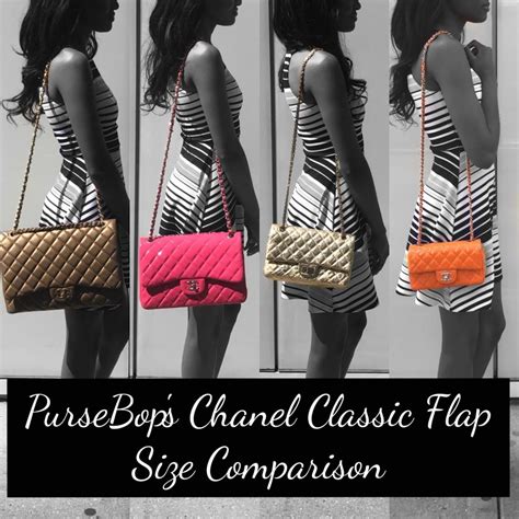 chanel cf size|Chanel Classic Flap Size Comparison .